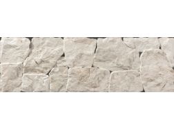 Kerala White 17 x 52 cm - PÅytki Åcienne, efekt okÅadziny kamiennej